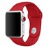 CaseUp Apple Watch Series 8 45mm Kordon Silikon Spor Kırmızı 2